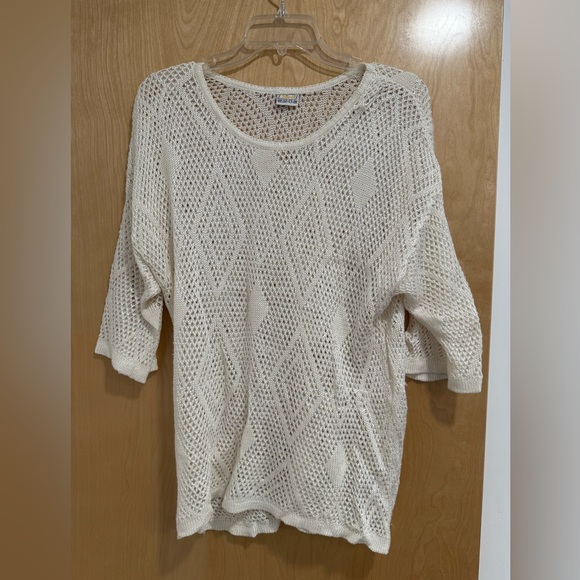 Other - White Knitted Beach Cover Up